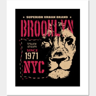 Brooklyn since 1971 NYC superior urban brand Posters and Art